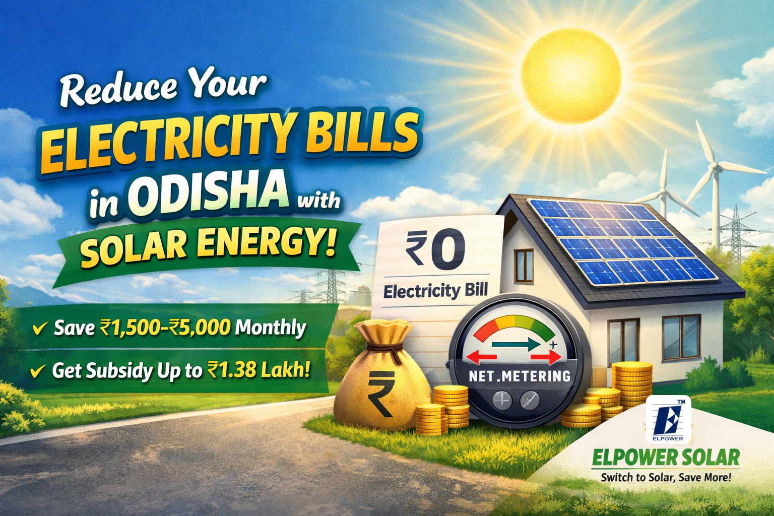 How Solar Energy Can Reduce Your Electricity Bills in Odisha