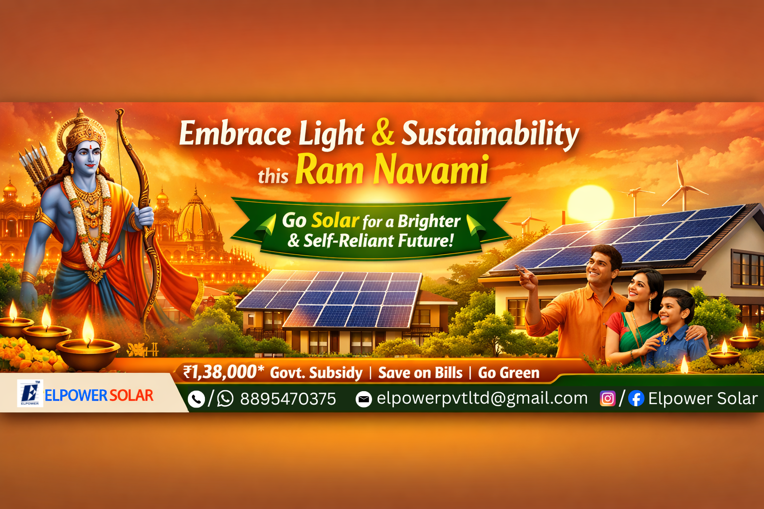Ram Navami 2026: Embracing Light, Positivity & a Sustainable Future with Solar Energy