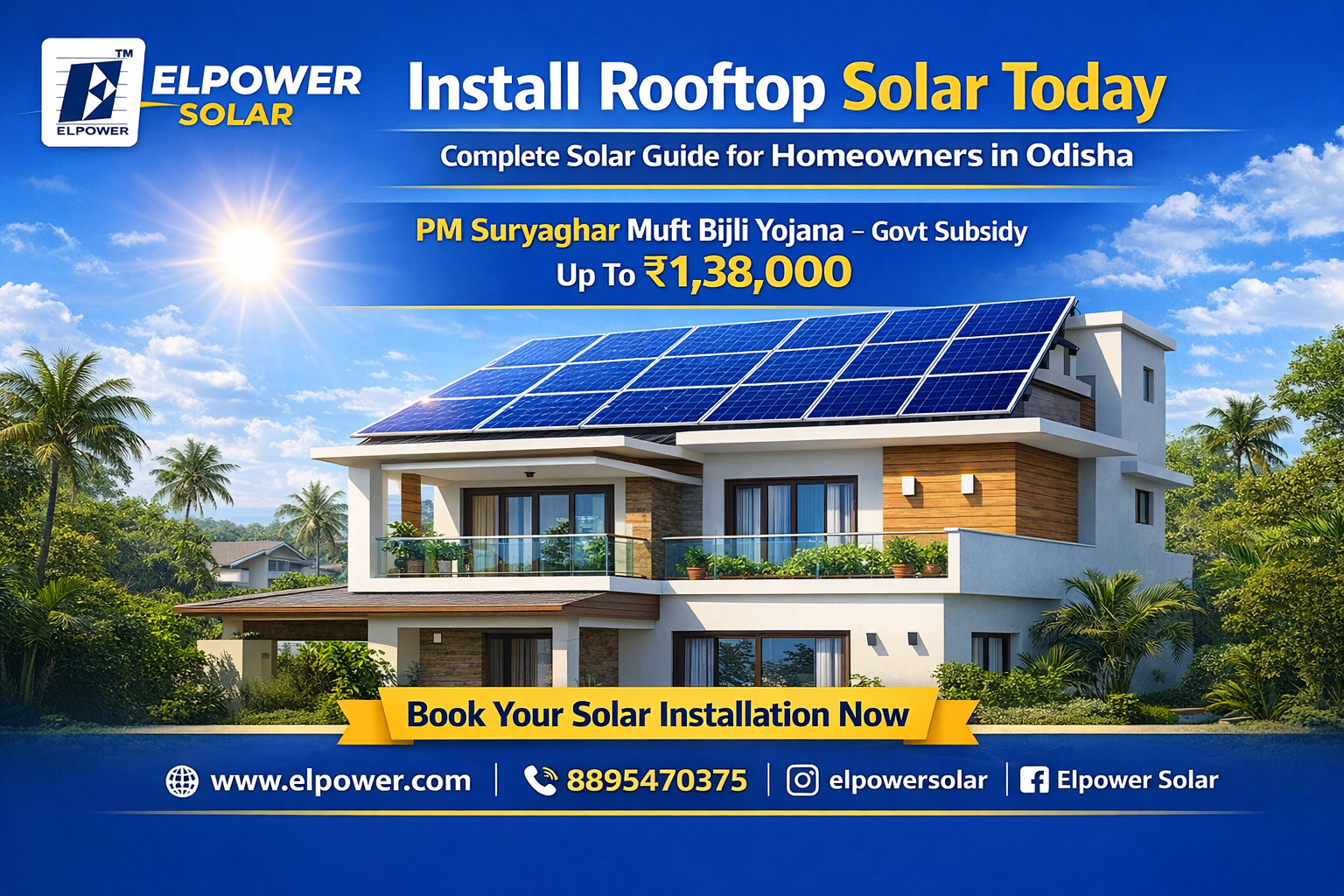 Install Rooftop Solar Today - Complete Solar Guide for Homeowners in Odisha