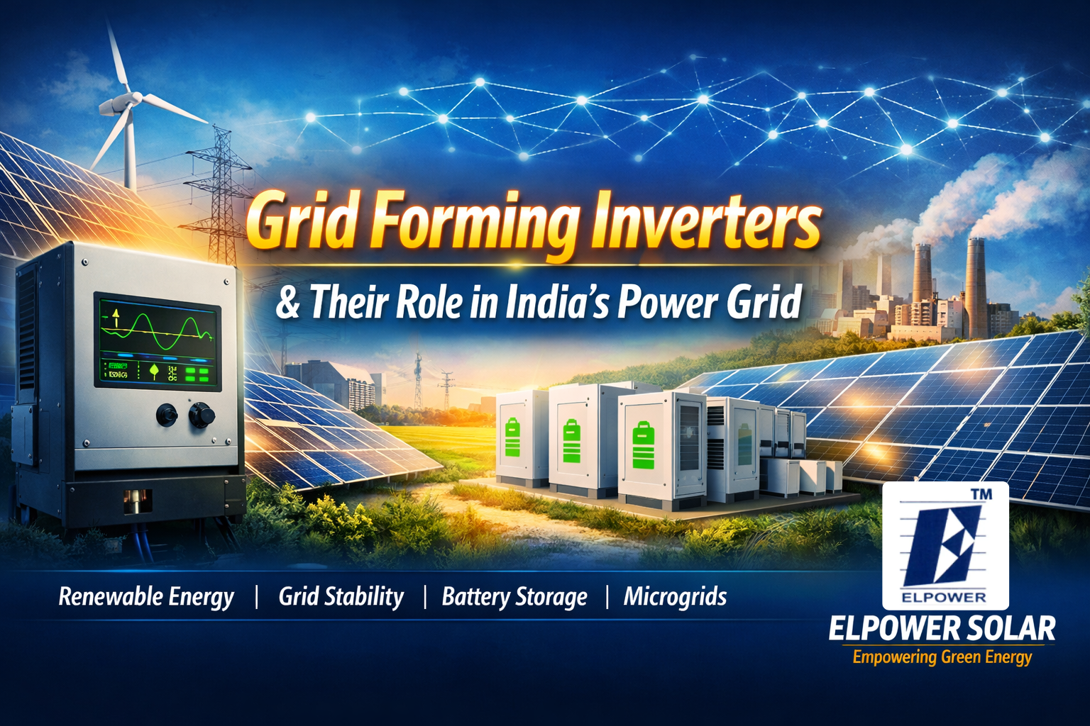 Grid Forming Inverters and Their Role in India’s Power Grid